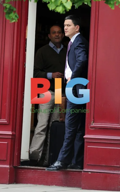 MP David Miliband Spotted Shopping