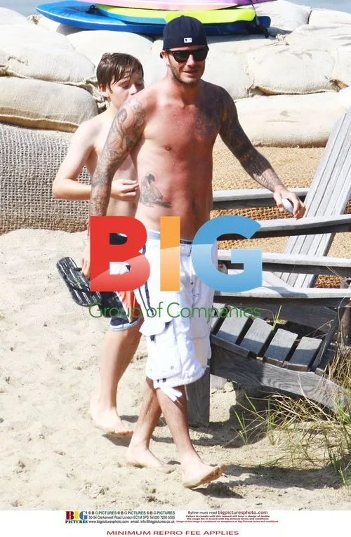 Beckhams Celebrate 12th Anniversary