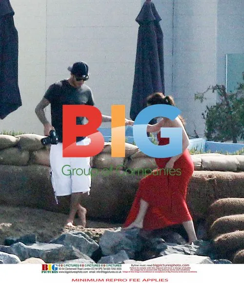 Beckham Family Beach Day