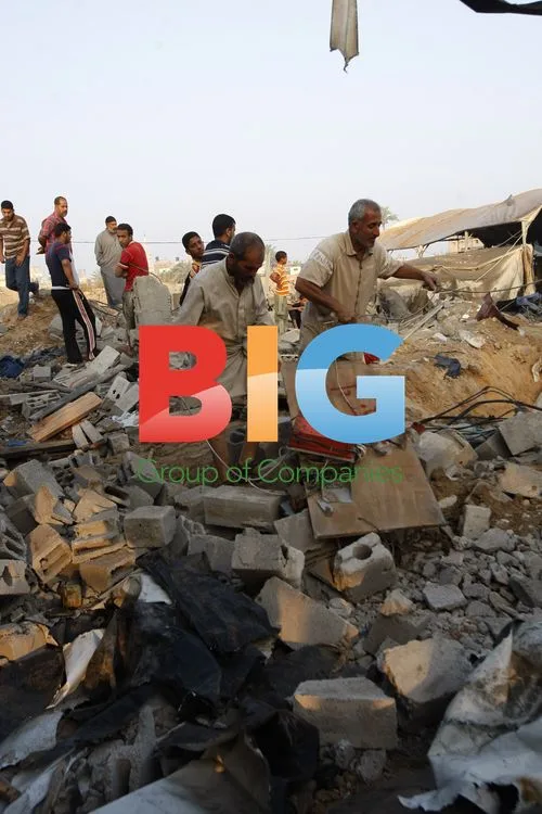 Gaza Tunnel Attack Site Inspected