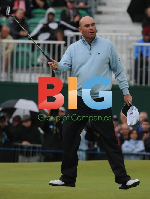 Thomas Bjorn at The Open Championship