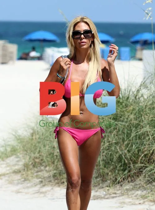 Shauna Sand and Husband on Miami Beach