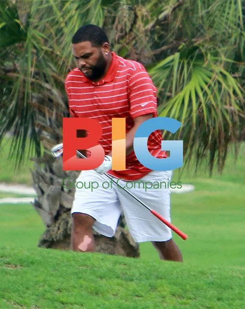 Anthony Anderson Golfing with Father