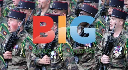 French Military Parade in Paris