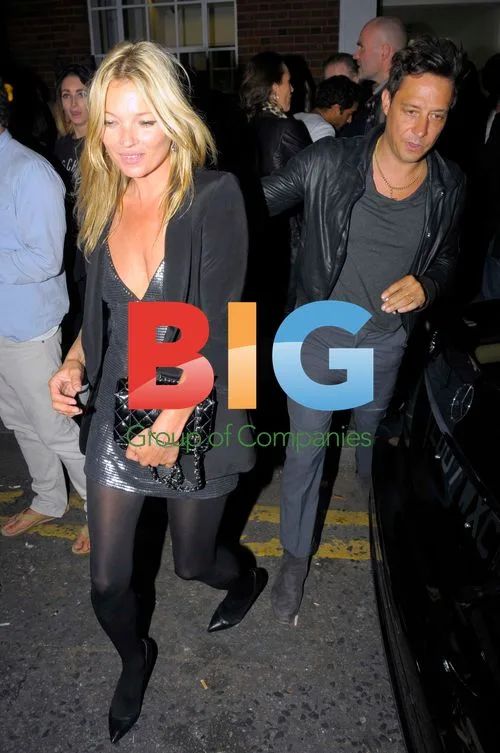 Kate Moss and Jamie Hince in London