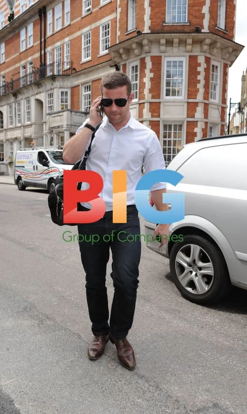 Dermot O'Leary Seen in London