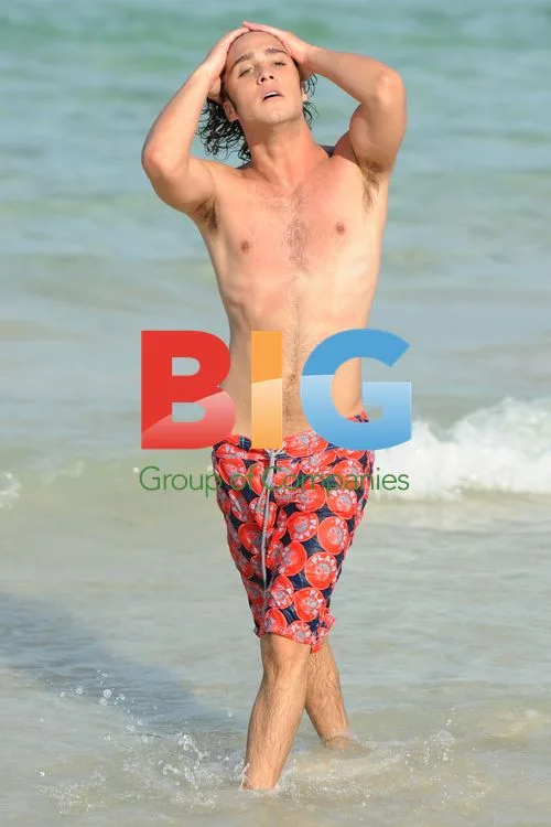 Diego Boneta on Miami Beach