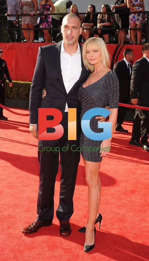 Eric Cubiche and Jaime Pressly at 2011 ESPY Awards