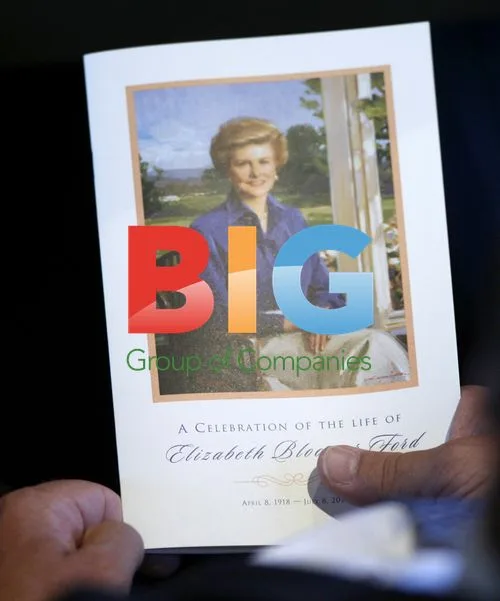 Tribute program for Betty Ford