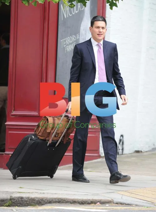 MP David Miliband Spotted Shopping