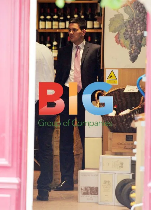 David Miliband Spotted Shopping at Wine Store