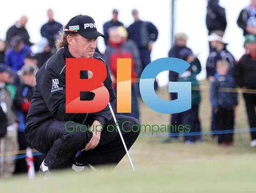 Miguel Angel Jimenez at The Open 2011
