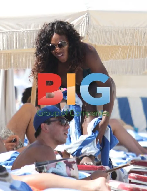 Serena Williams on Miami Beach