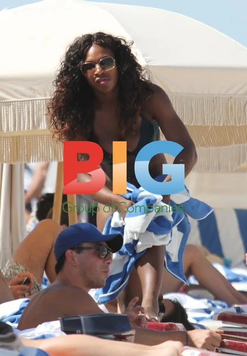 Serena Williams on Miami Beach