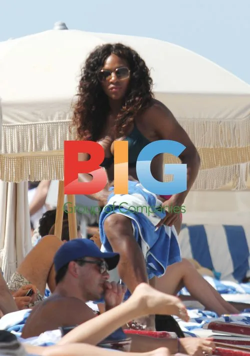 Serena Williams at Miami Beach