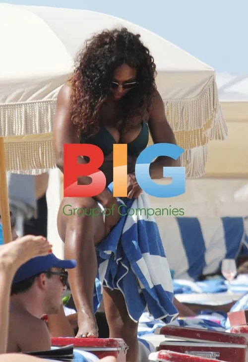 Serena Williams Enjoys Miami Beach