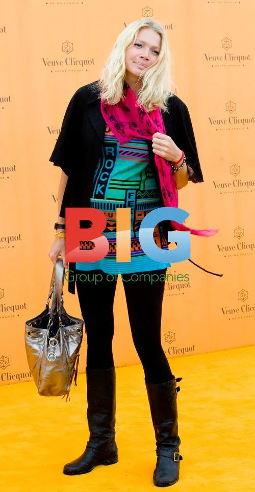 Jodie Kidd at Veuve Cliquot Gold Cup Final