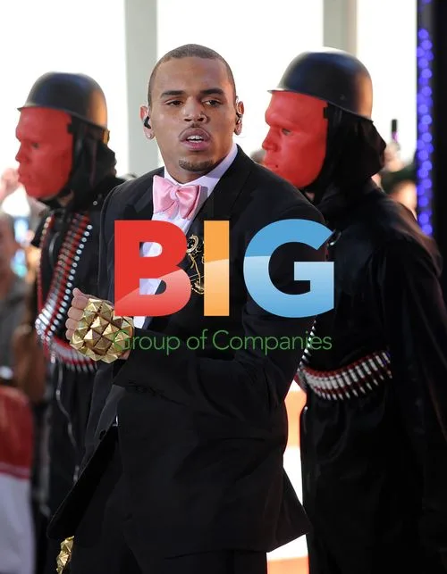 Chris Brown Performs on Today Show