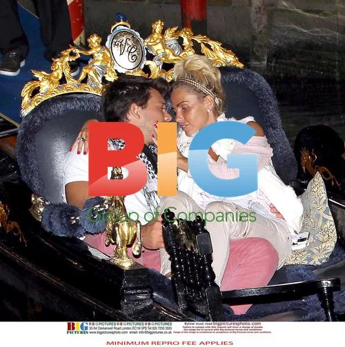 Katie Price and Leandro Penna in Venice