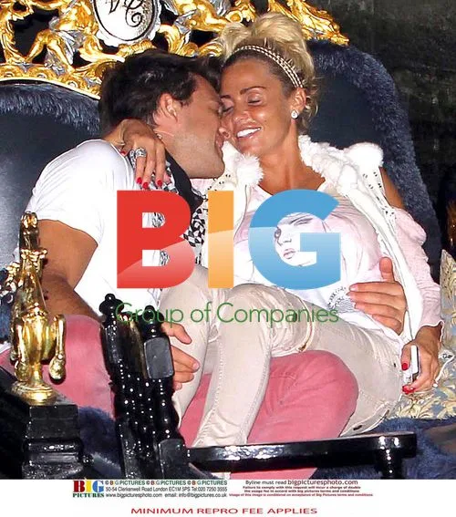 Katie Price and Leandro Penna in Venice