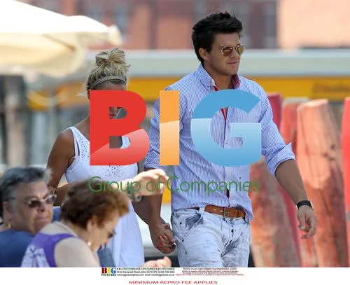 Katie Price and Leandro Penna in Venice