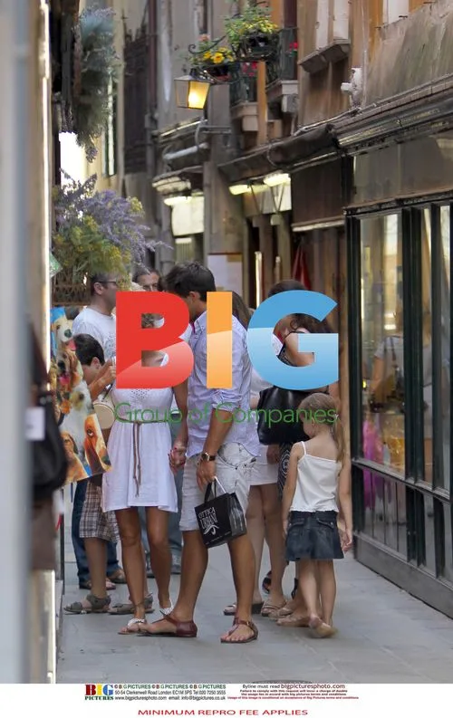 Katie Price and Leandro Penna in Venice