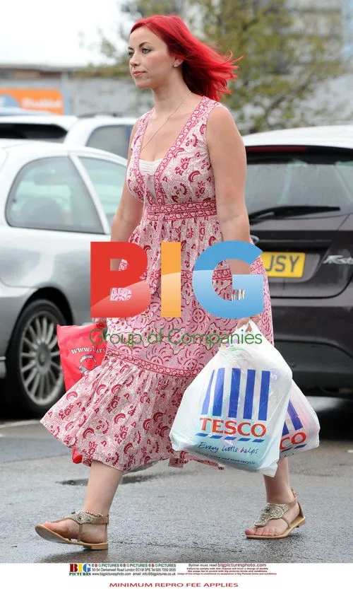 Charlotte Church Spotted Shopping at Tesco