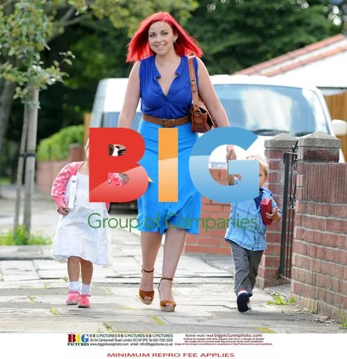 Charlotte Church takes kids to birthday party