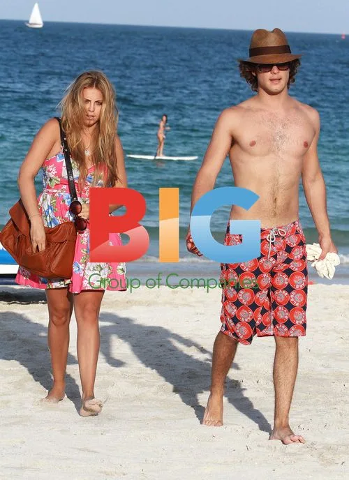 Diego Boneta Enjoys Miami Beach