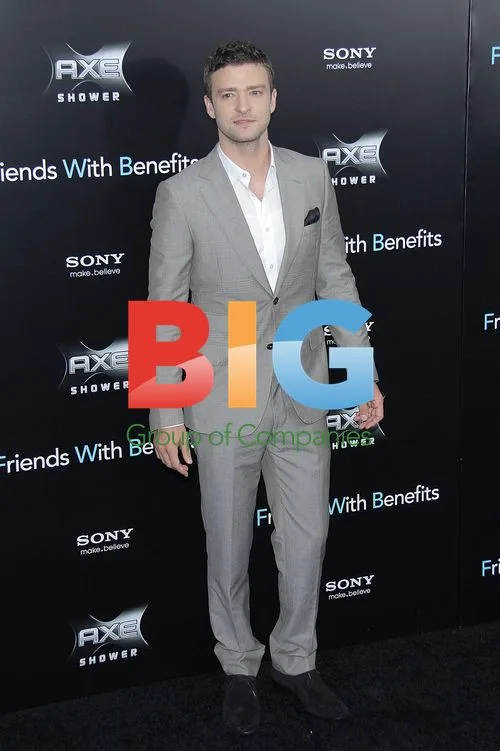 Mila Kunis and Justin Timberlake at "Friends with Benefits" Premiere