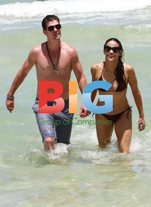 Robin Thicke and Paula Patton in Miami