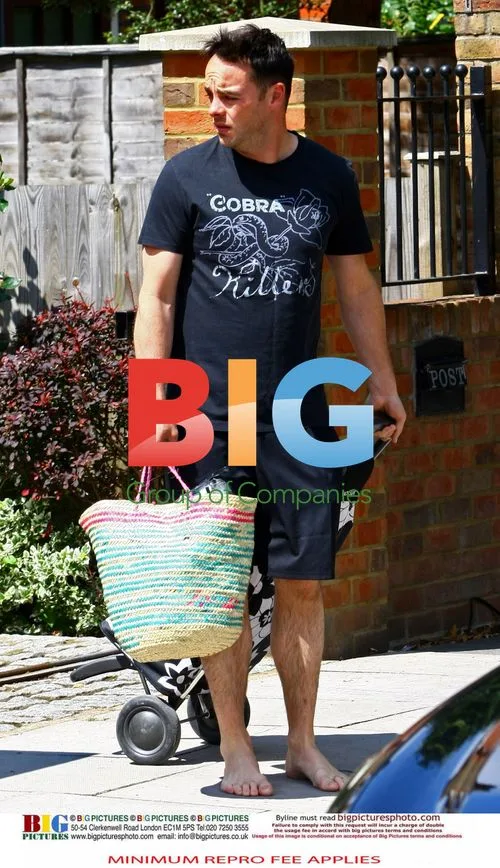 Ant McPartlin Spotted Shopping in London