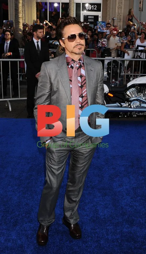 Robert Downey Jr at 'Captain America' Premiere