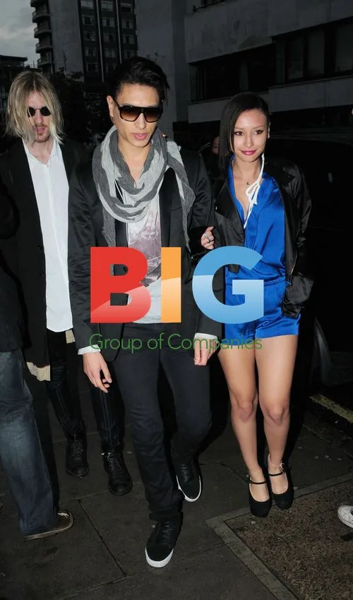 Natt Weller and Leah Weller at London Summer Red Party