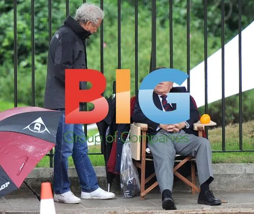 David Jason Filming BBC Comedy in London