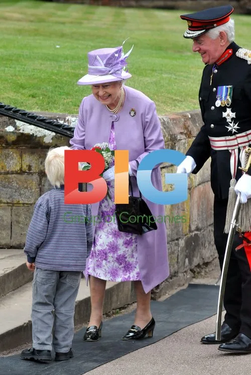 Queen Elizabeth Visits Lichfield Cathedral