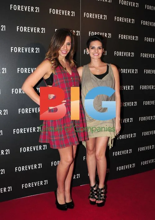 Celebs at Forever 21 Store Launch in London