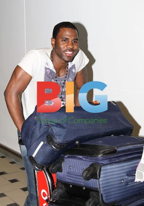 Jason Derulo at Brisbane Airport