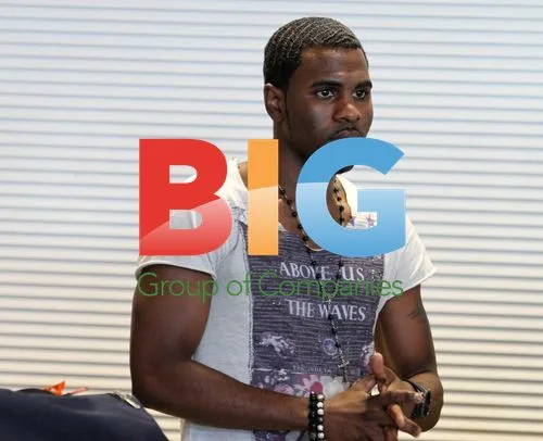 Jason Derulo at Brisbane Airport