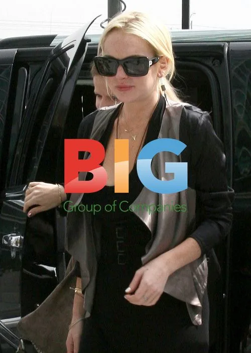 Lindsay Lohan and Lawyer in LA Court