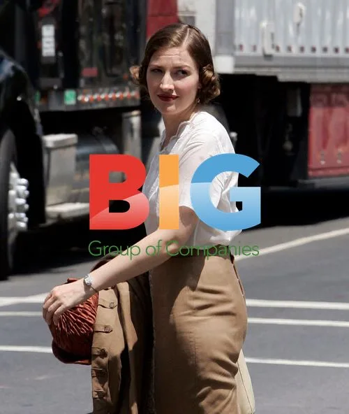 Kelly Macdonald on 'Boardwalk Empire' set
