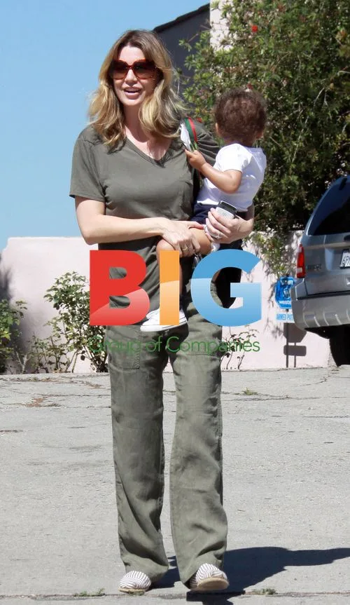 Ellen Pompeo and Daughter Stella Ivery