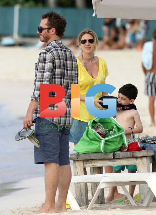 Laeticia Hallyday Vacation in St. Barth's