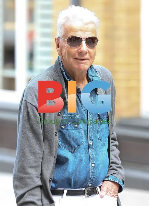 Nicky Haslam Spotted in Sloane Square