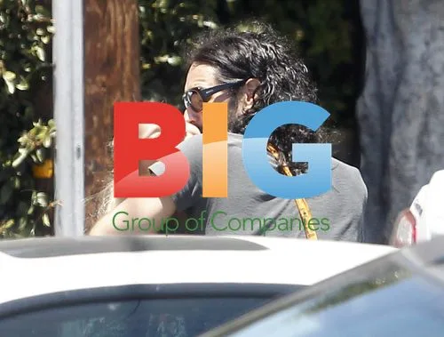 Russell Brand has a wardrobe malfunction
