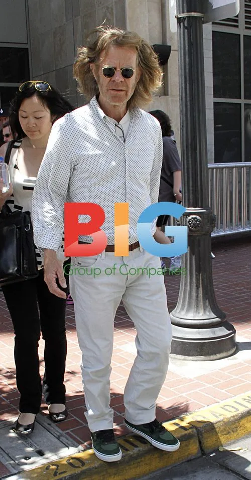 William H Macy at Comic Con
