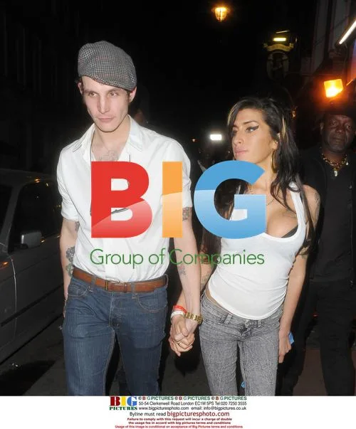 Amy Winehouse and Blake Fielder-Civil in Soho