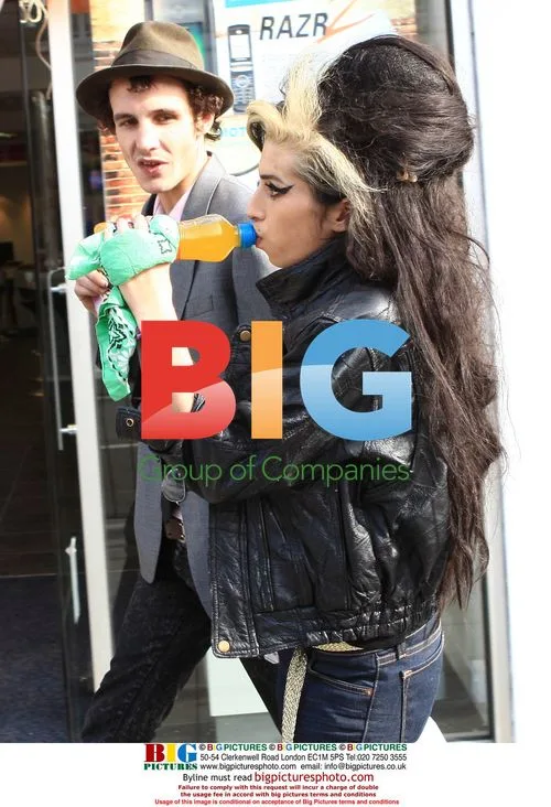 Amy Winehouse leaves home in London