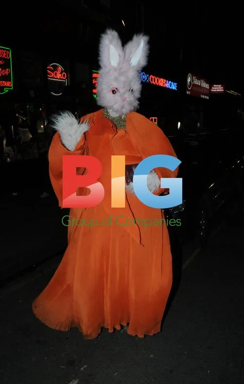 Celebrities at The Box club in London