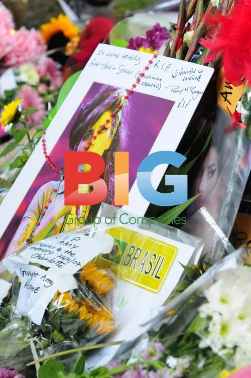 Fans Pay Respects to Amy Winehouse